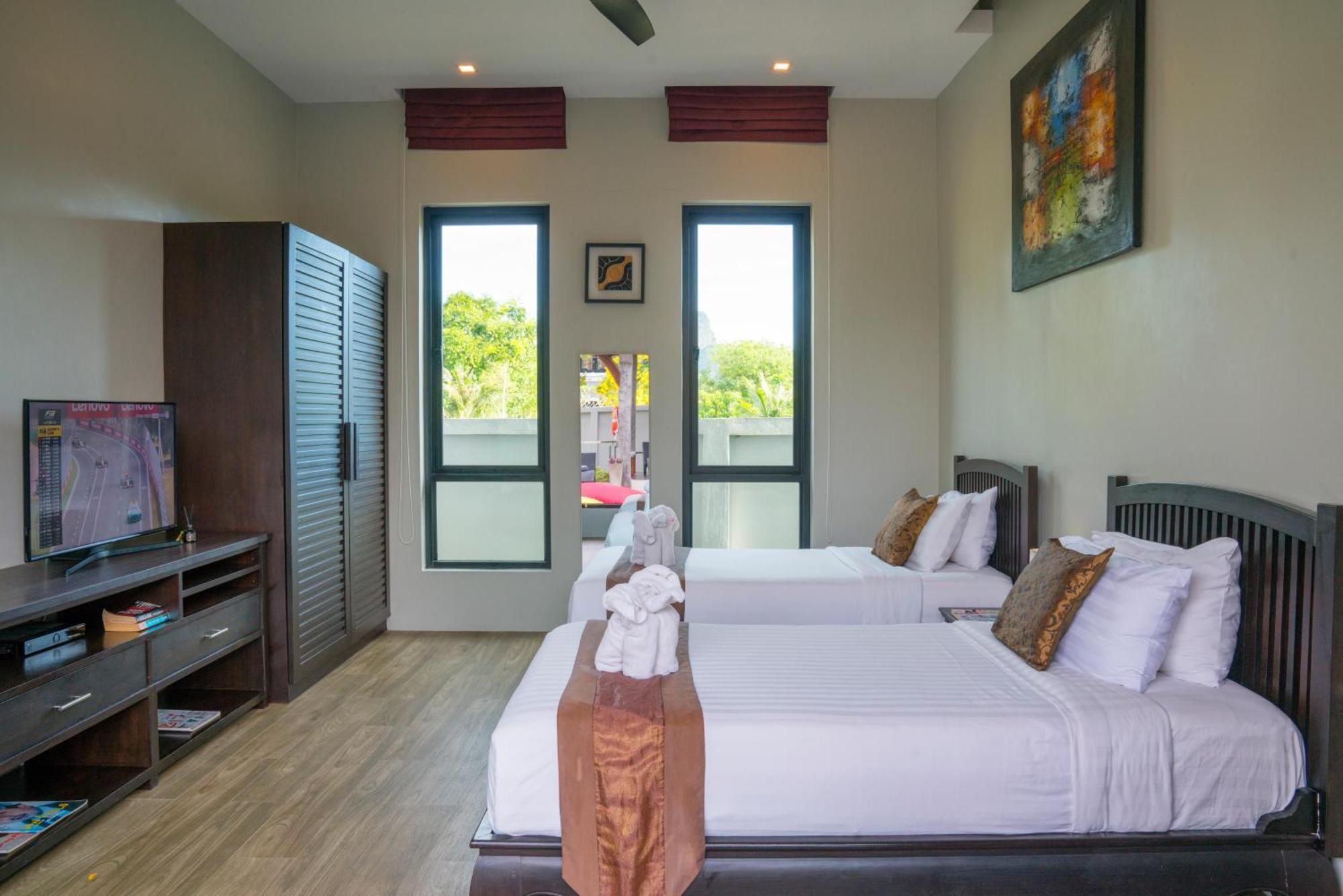 Narintara Private Pool Villas - Free Tuk-Tuk Service To The Beach! Ao Nang Ngoại thất bức ảnh