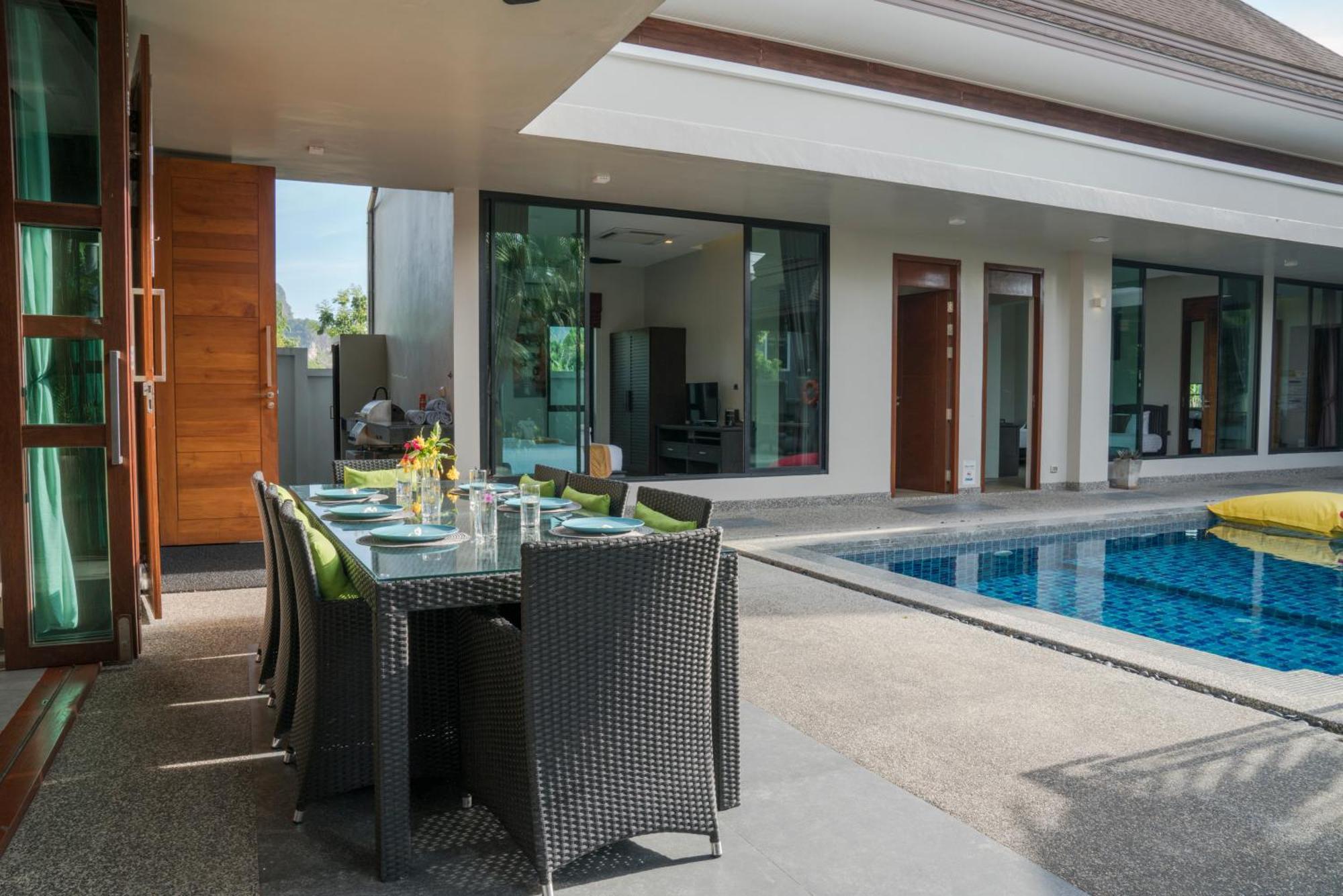 Narintara Private Pool Villas - Free Tuk-Tuk Service To The Beach! Ao Nang Ngoại thất bức ảnh