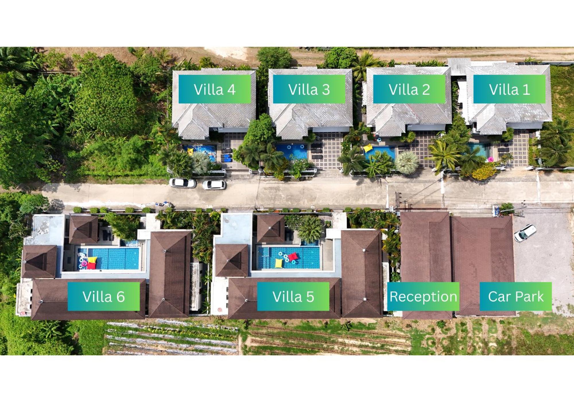 Narintara Private Pool Villas - Free Tuk-Tuk Service To The Beach! Ao Nang Ngoại thất bức ảnh
